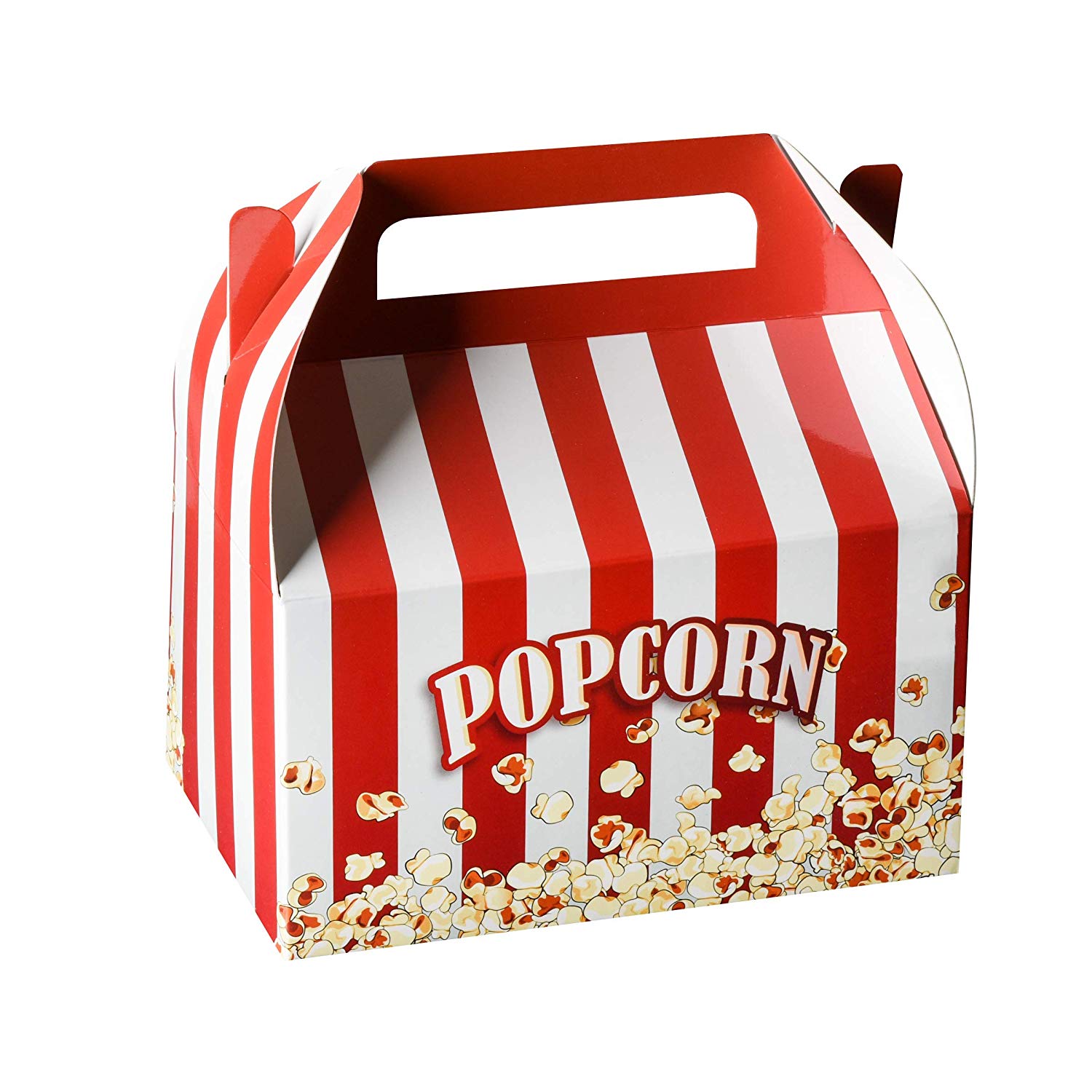 Popcorn Paper Treat Boxes 10 Pack S 6.25" X 3.75" X 3.5"