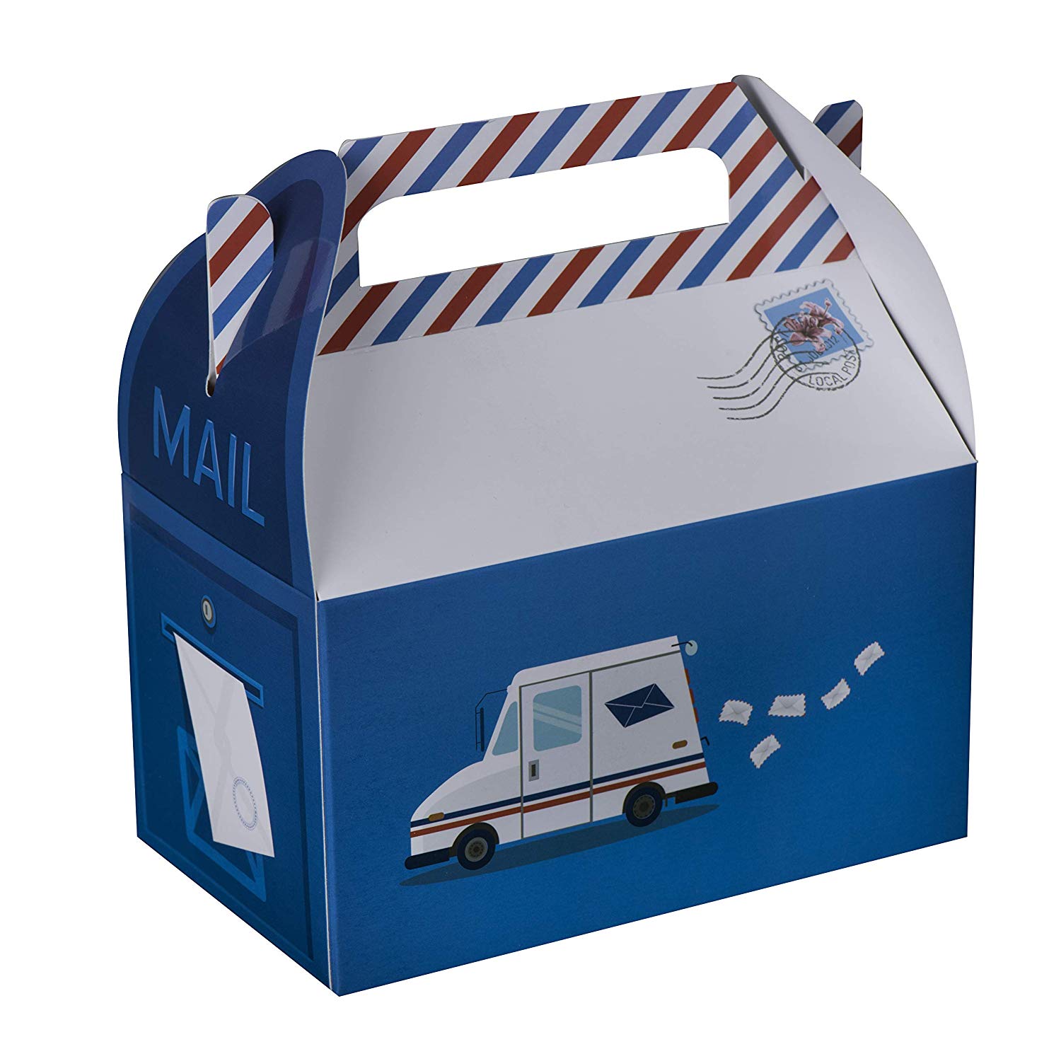 Post Office Mail Paper Treat Boxes 10 Pack S 6.25" X 3.75" X 3.5"