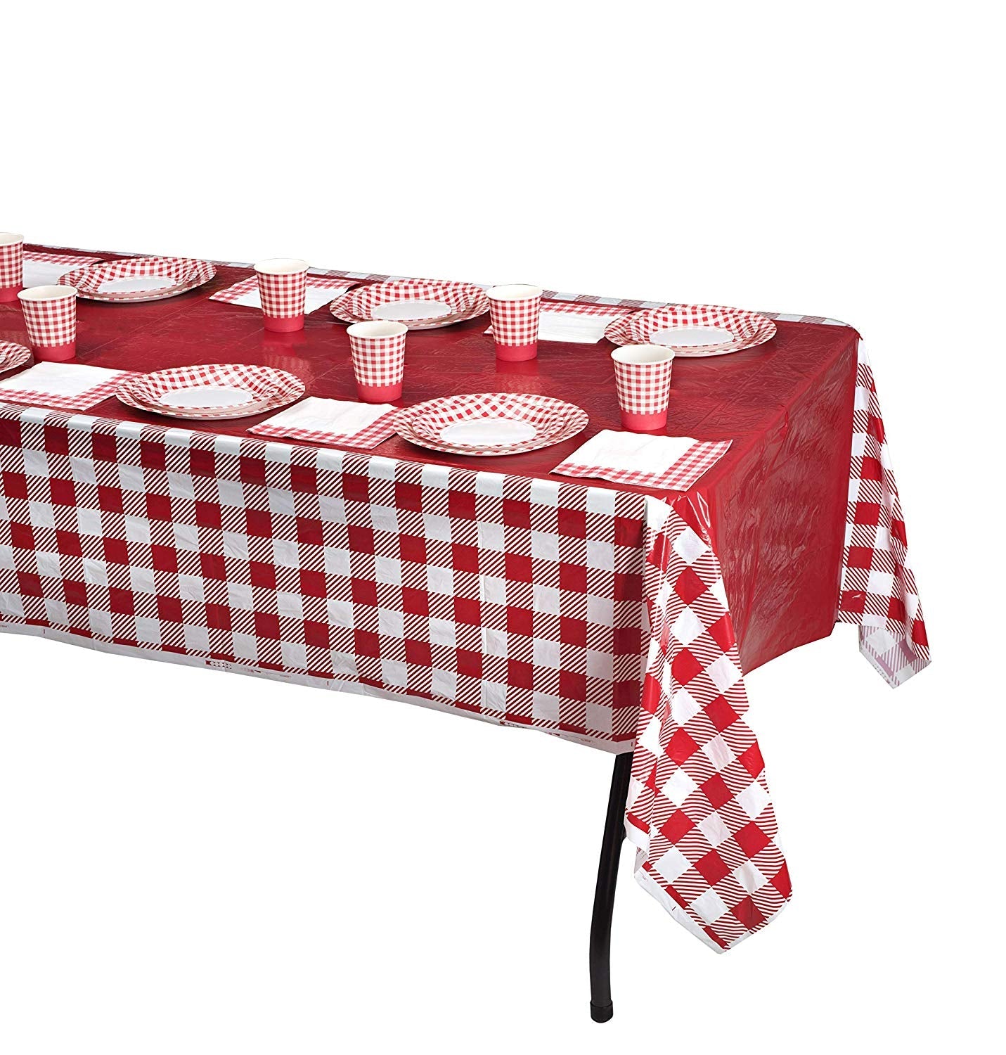 Picnic Themed Gingham Napkins Tableware