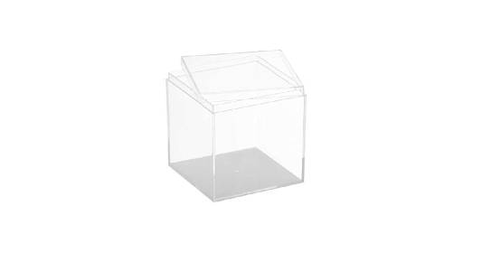 Clear Acrylic Boxes 2.25’’x2.25’’x2.25’’ 6 Pack