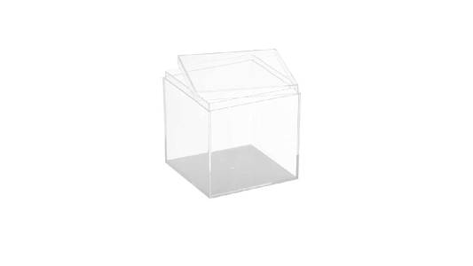 Clear Acrylic Boxes 2.25ÕÕx2.25ÕÕx2.25ÕÕ 6 Pack