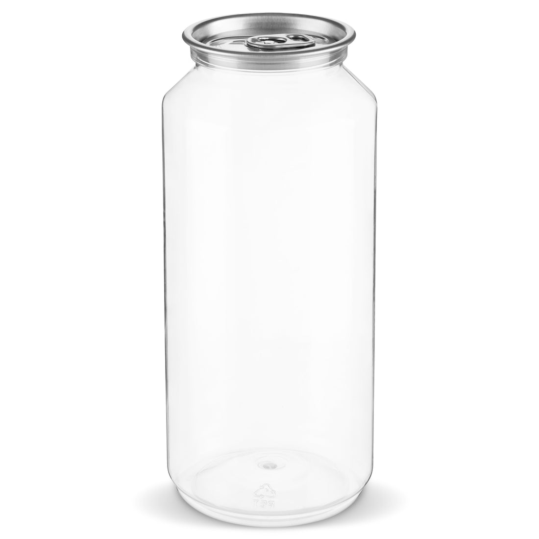 Clear Beverage Can 21 oz (100 case)