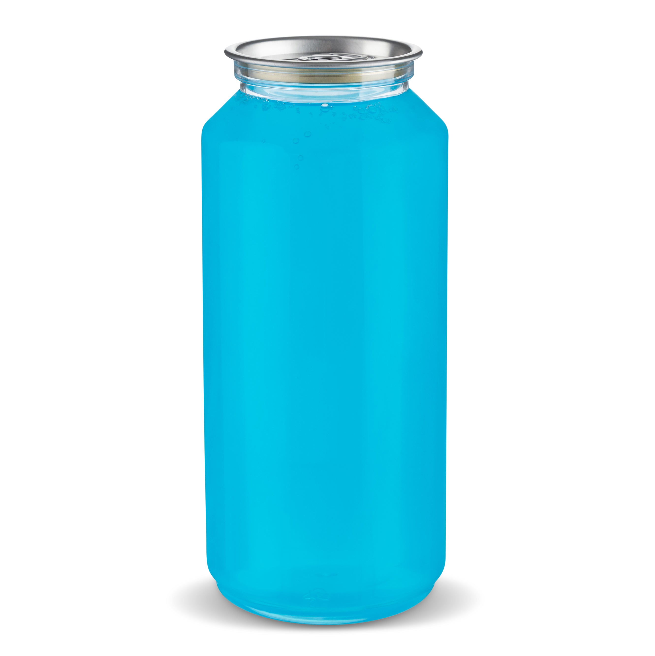 Clear Beverage Can 21 oz (100 pack)