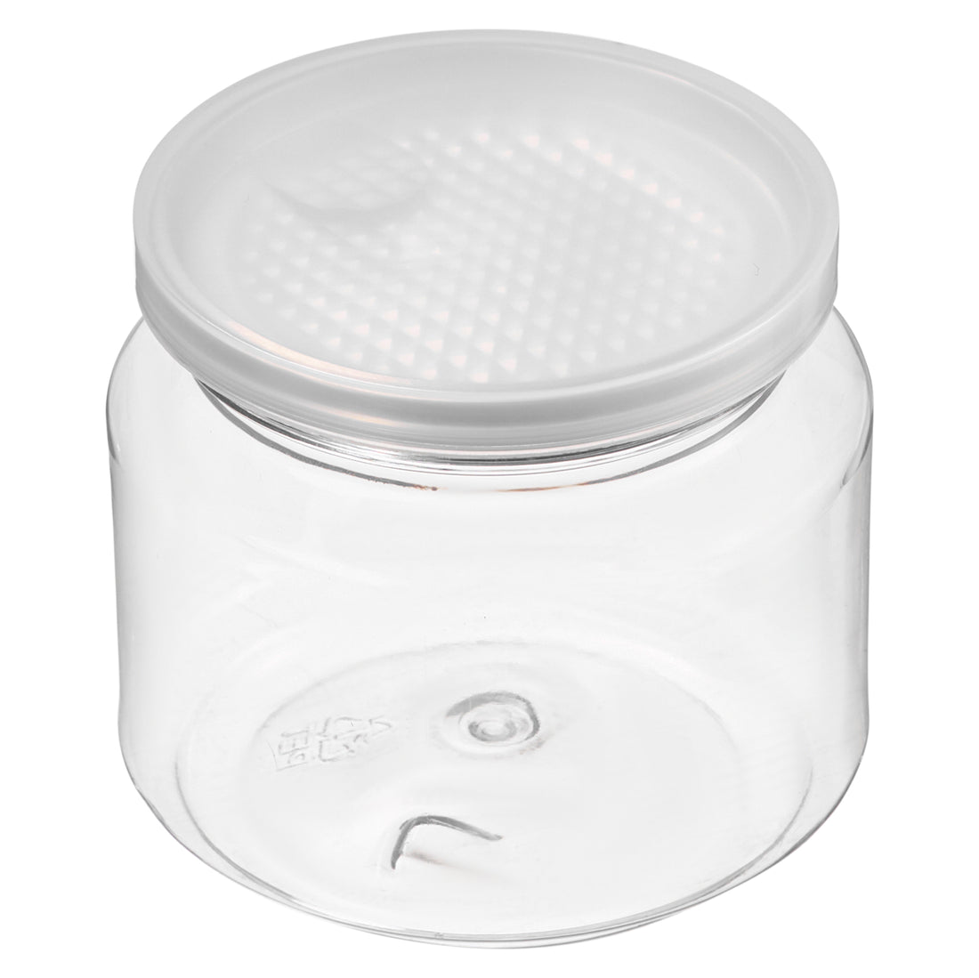 4 oz Clear Cans with Aluminum Peel-Off Seal and Snap-On Plastic Lid (200 Pack)