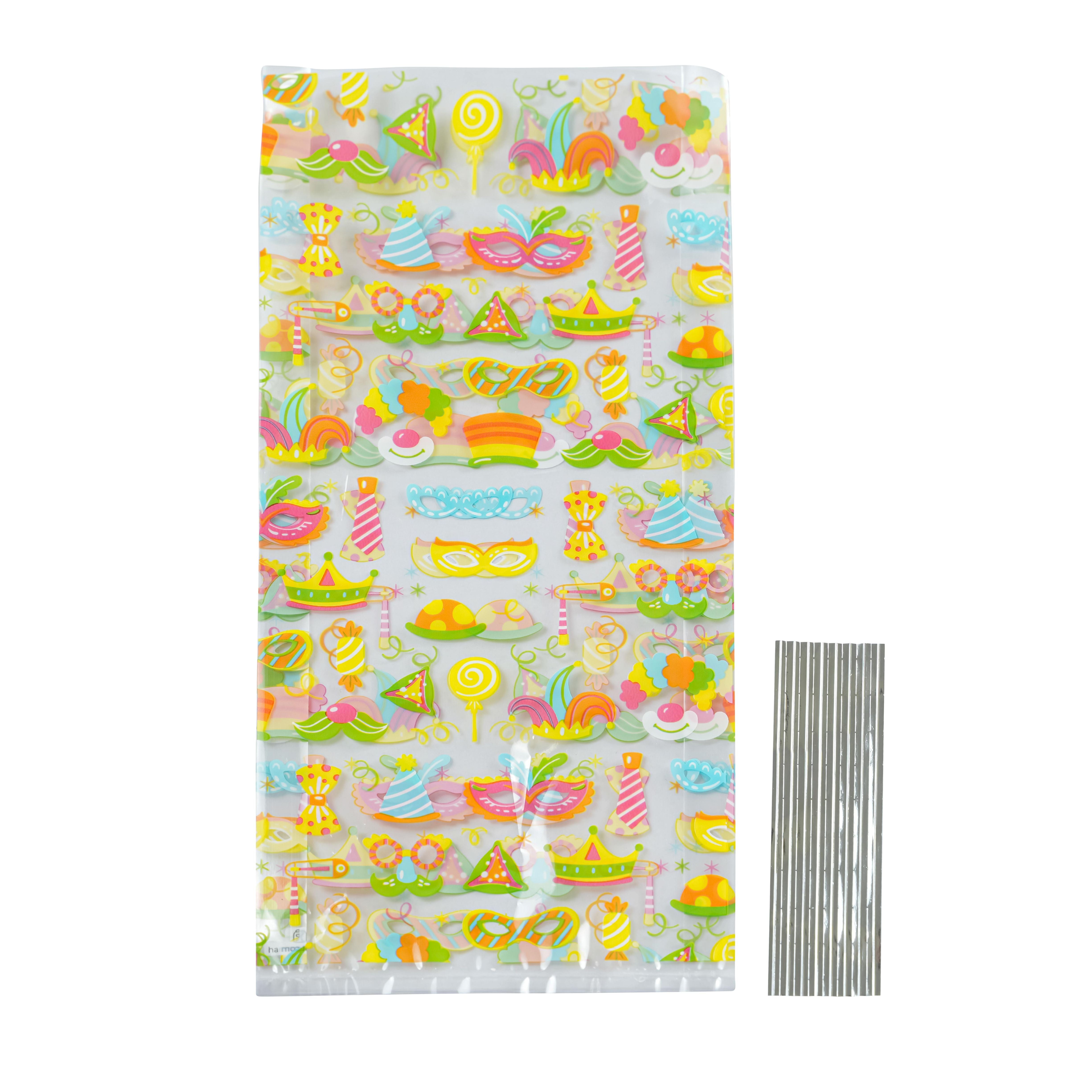 Purim Cellophane Bags