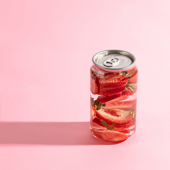 Clear Beverage Can  12 oz