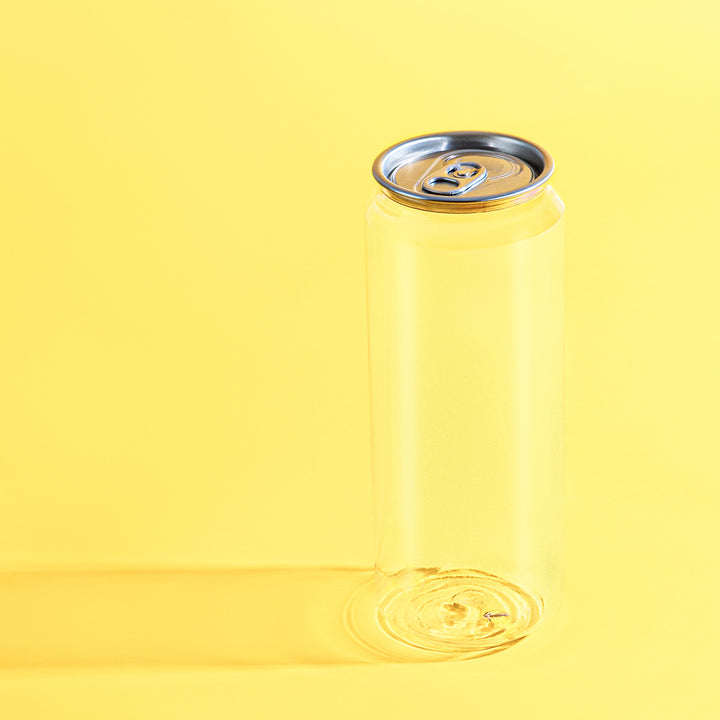 Clear Beverage 16 oz cans