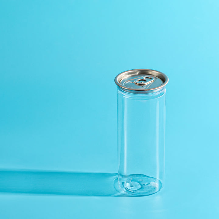 Clear Beverage Can 8 oz