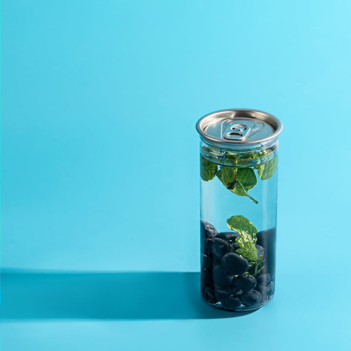 Clear Beverage Can 8 oz