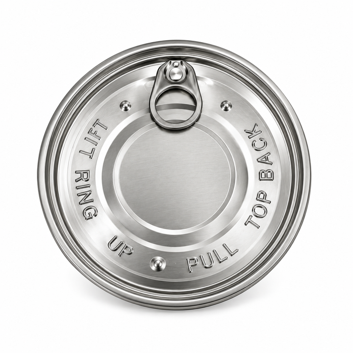 Aluminum Lid (Solid/Without Holes) (100 Pack)