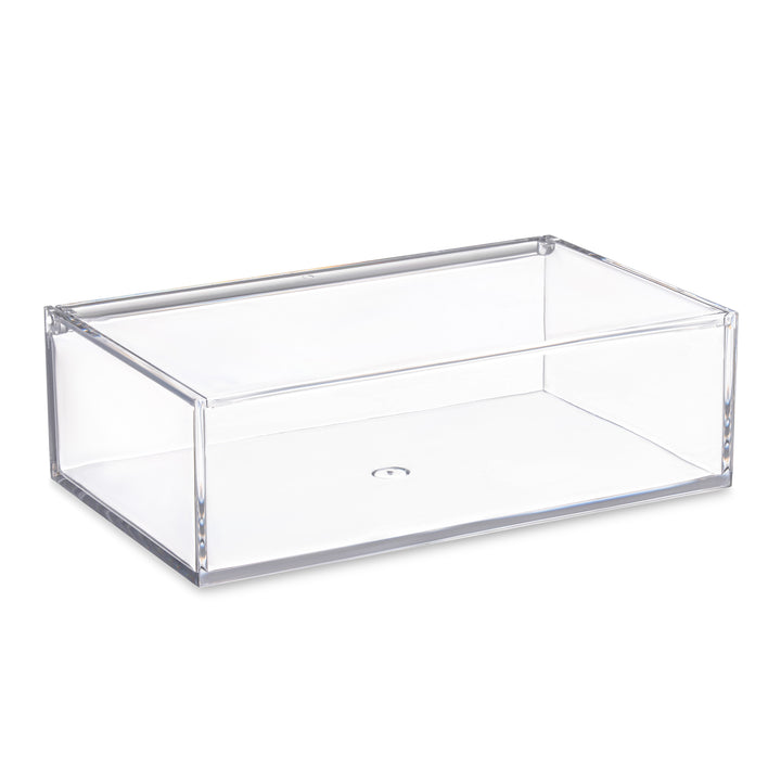 Clear Acrylic Boxes 4 Pack 6.3''X3.94''X1.97''