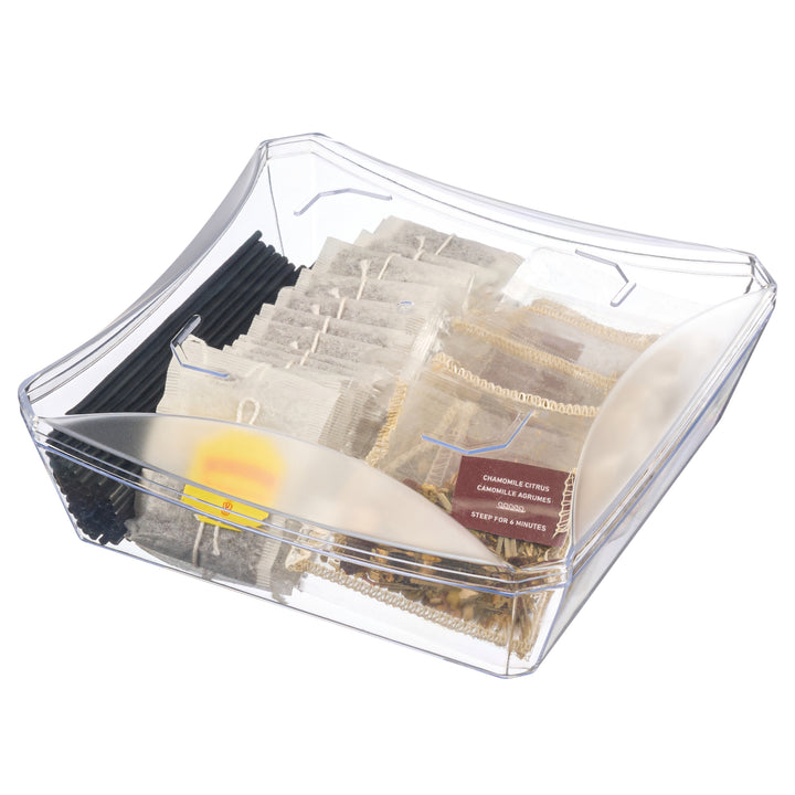 Clear Acrylic Salad & Display Bowl 6.96 x 6.96 x 2.44 Inches (Pack of 12)