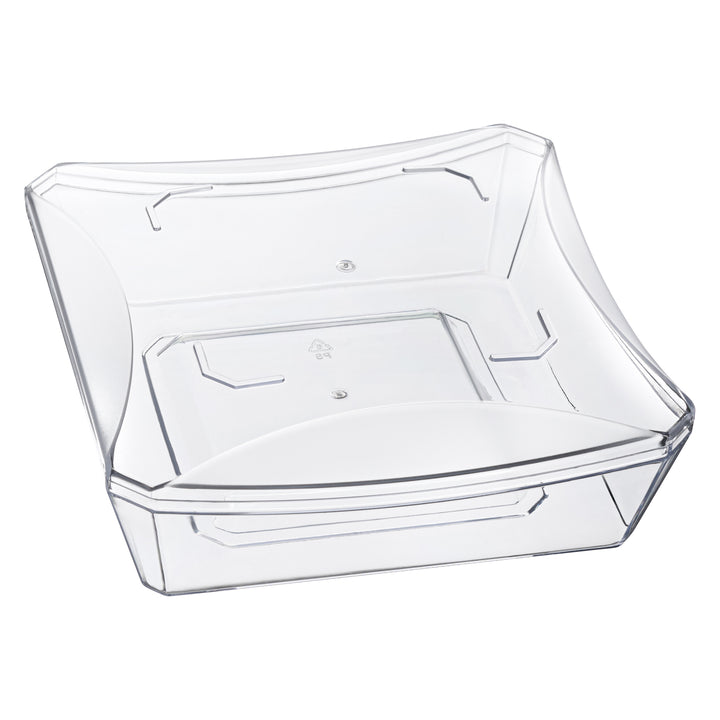 Clear Acrylic Salad & Display Bowl 6.96 x 6.96 x 2.44 Inches (Pack of 12)