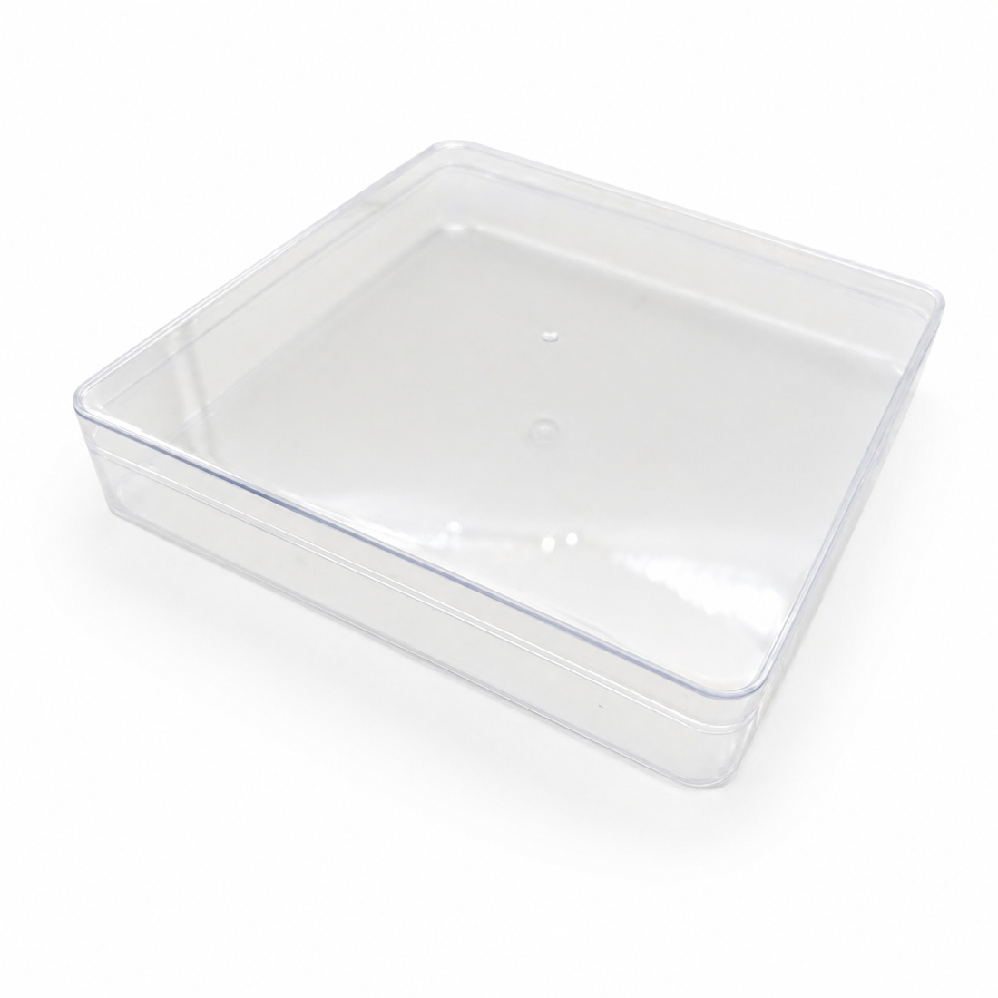 Clear Acrylic Boxes 7.2 x 7.2 x 1.4 Inches (Pack of 6)