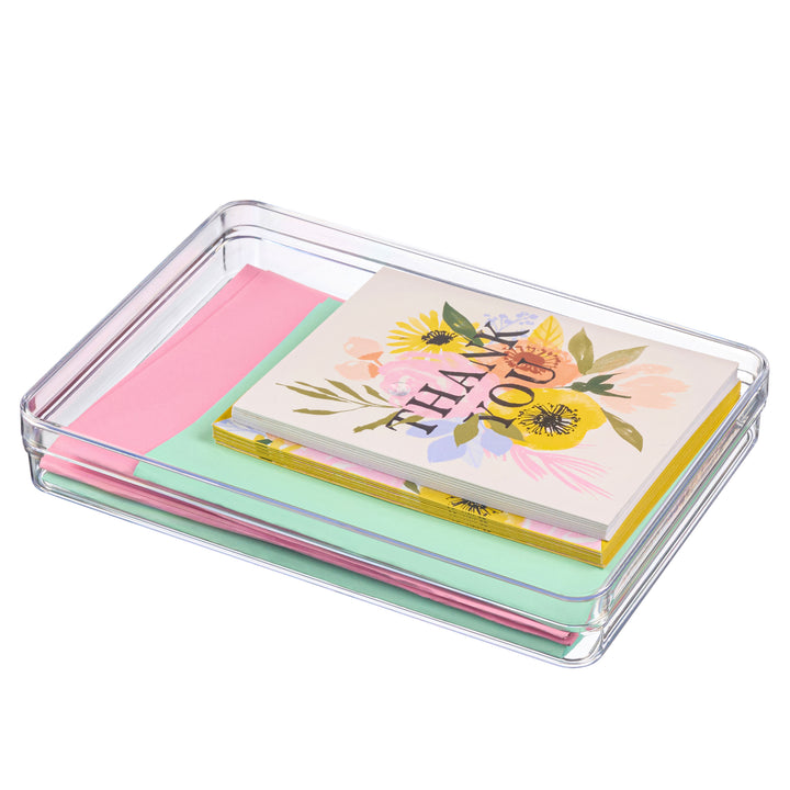 Clear Acrylic Boxes 8.5 x 5.94 x 1.25 Inches (Pack of 6 )