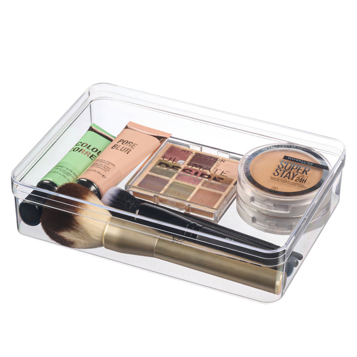 Clear Acrylic Boxes 8.4 x 5.87 x 1.95 Inches (Pack of 6)