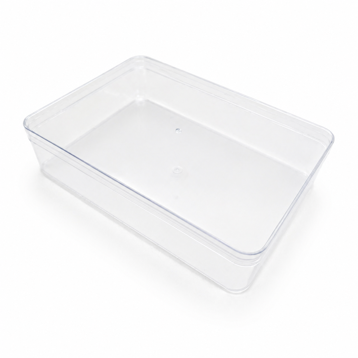 Clear Acrylic Boxes 8.4 x 5.87 x 1.95 Inches (Pack of 6)