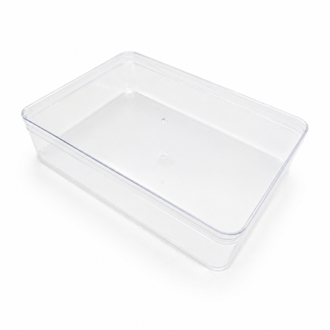 Clear Acrylic Boxes 8.4 x 5.87 x 1.95 Inches (Pack of 6)
