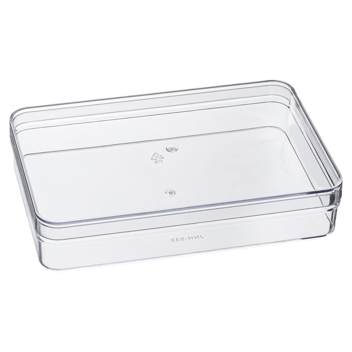 Clear Acrylic Boxes 7.64 x 5.1 x 1.6 Inches (Pack of 8)