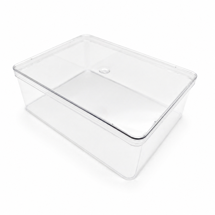 Clear Acrylic Boxes 7.3 x 5.5 x 2.6 Inches (Pack of 6)