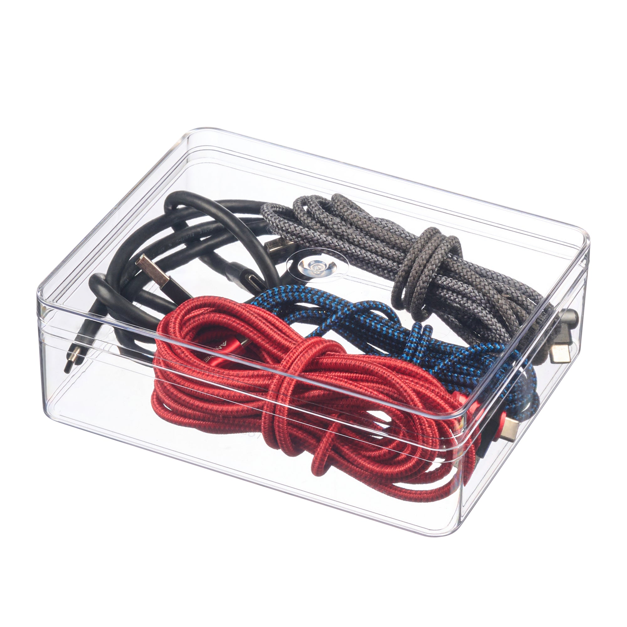 Clear Acrylic Boxes 6.34 x 5.1 x 1.89 Inches (Pack of 8)
