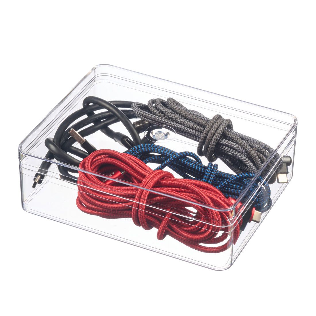 Clear Acrylic Boxes 6.34 x 5.1 x 1.89 Inches (Pack of 8)