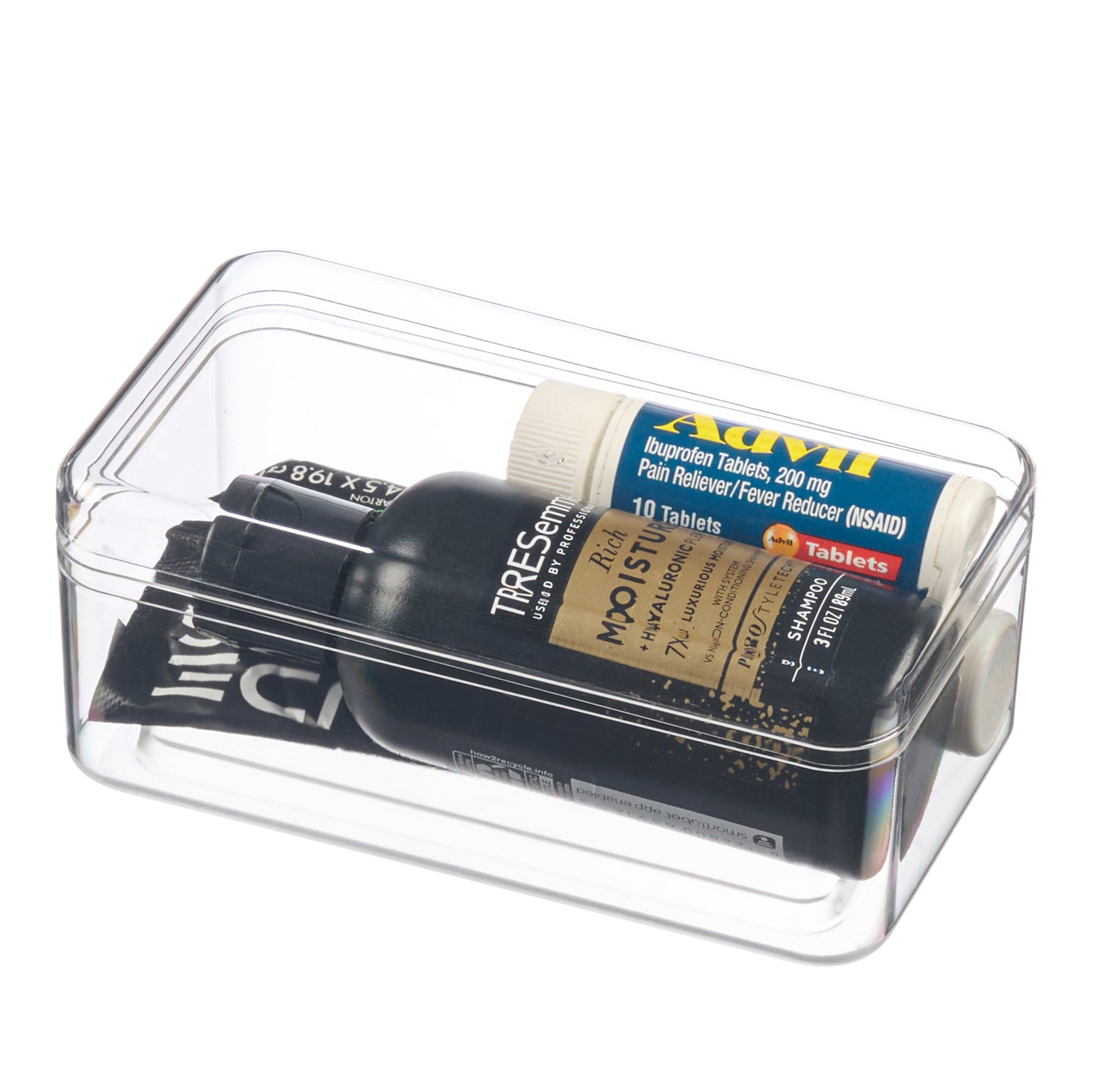 Clear Acrylic Boxes 5.1 x 2.95 x 2 Inches (Pack of 12)