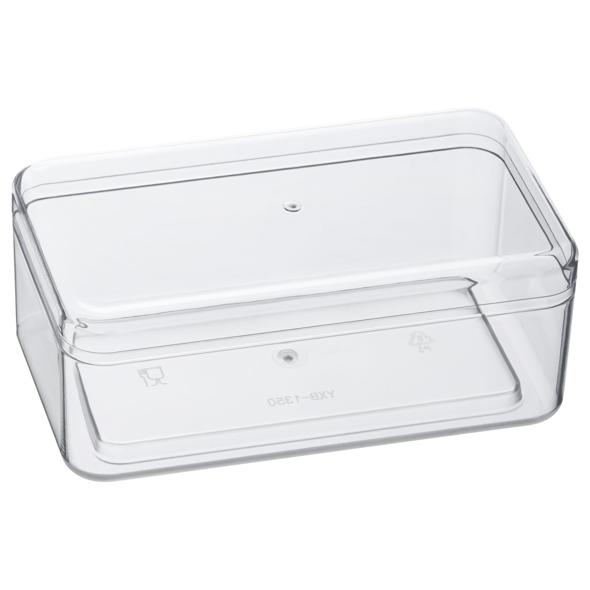 Clear Acrylic Boxes 5.1 x 2.95 x 2 Inches (Pack of 12)
