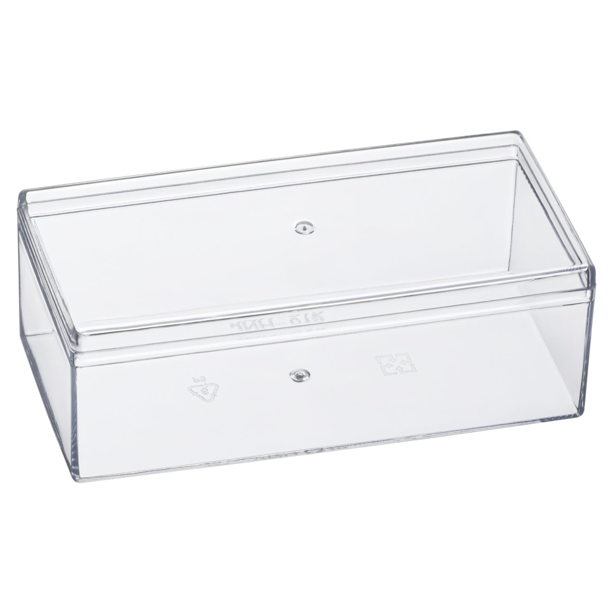 Clear Acrylic Boxes 4.49 x 2.24 x 1.57 Inches (Pack of 12)