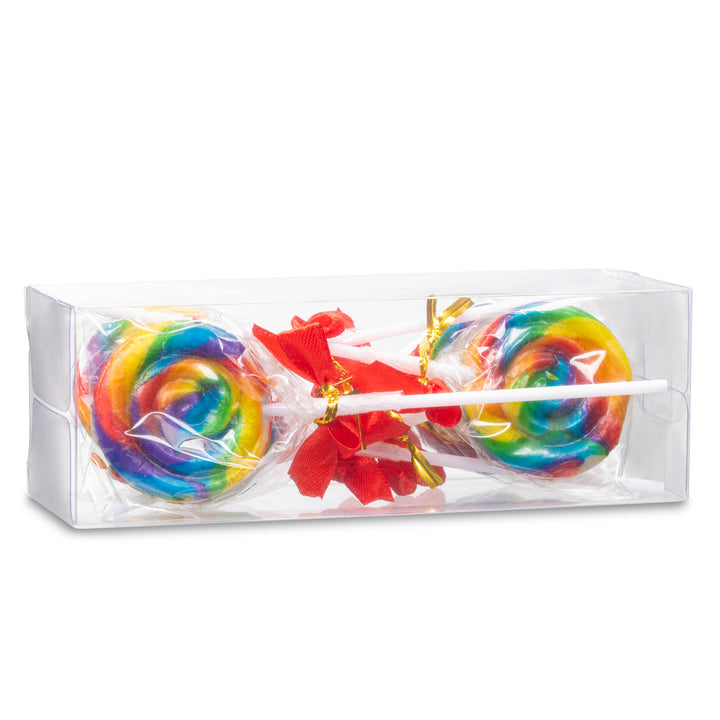 Clear PET Plastic Storage Boxes 2" x 2" x 6" (18 Pack)