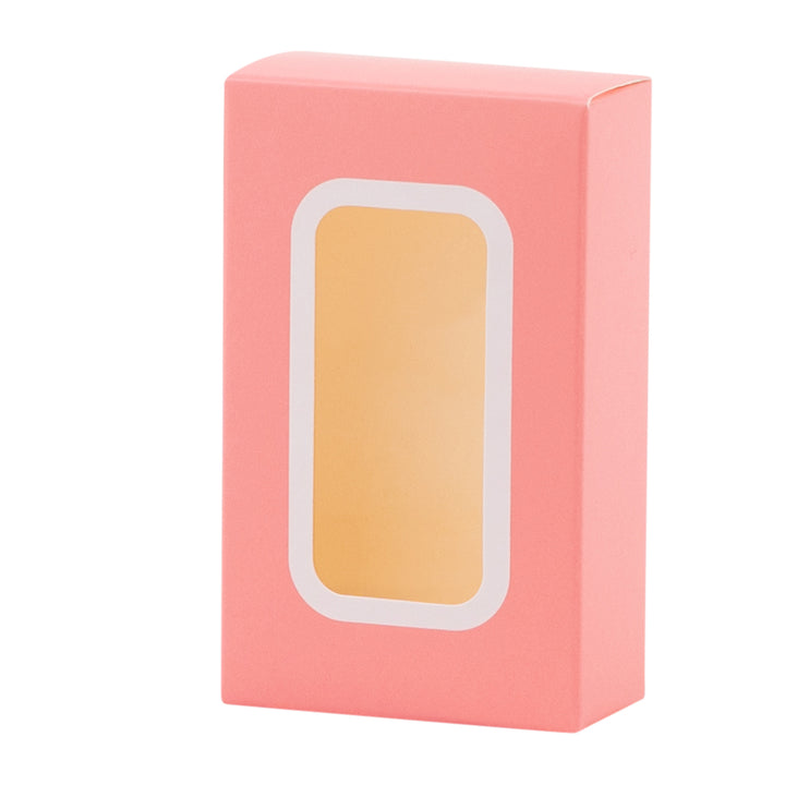 Pink Party Favor Boxes Decorative Pastry Boxes with Window 2.25x1.125x3.75 Inch Treat Boxes 12 pack