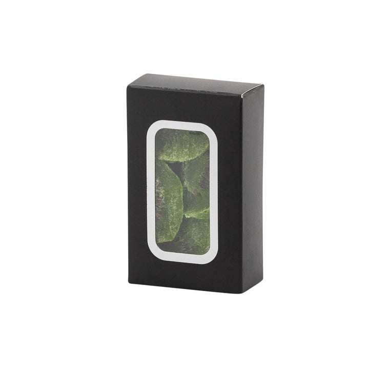 Black Party Favor Boxes Decorative Pastry Boxes with Window 2.25x1.125x3.75 Inch Treat Boxes 12 pack