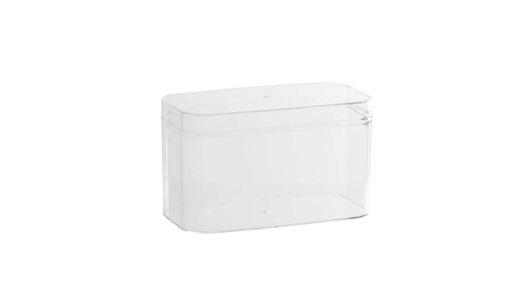 Kamehame Acrylic Boxes for Display 3 Pack Clear Plastic Square Cube, 3.3x3.3x3.3Inch/85x85x85mm Small Acrylic Box with Lid, Candy Pill and Tiny