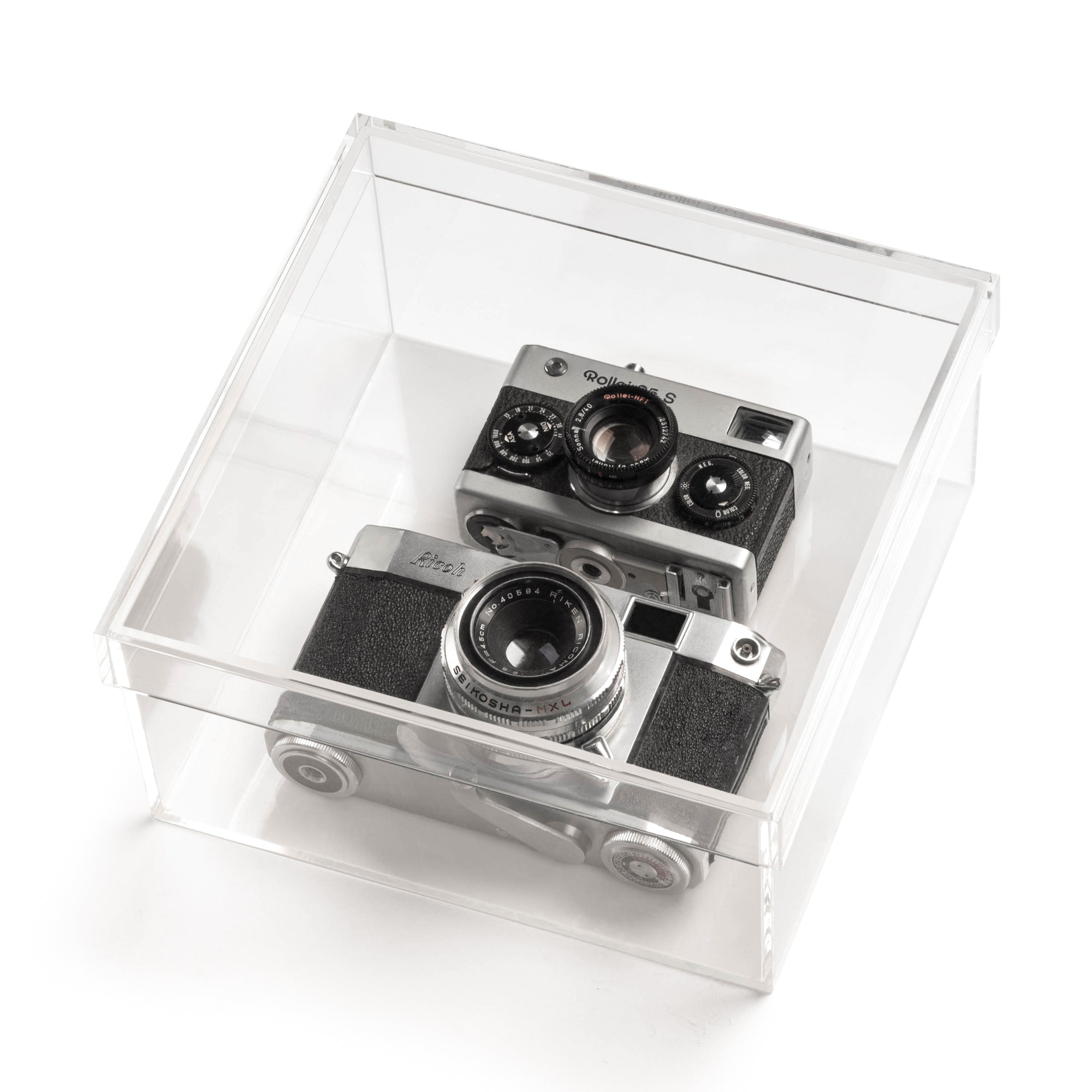 Acrylic Display case 7.8 x 7.8 x 3.8 inches