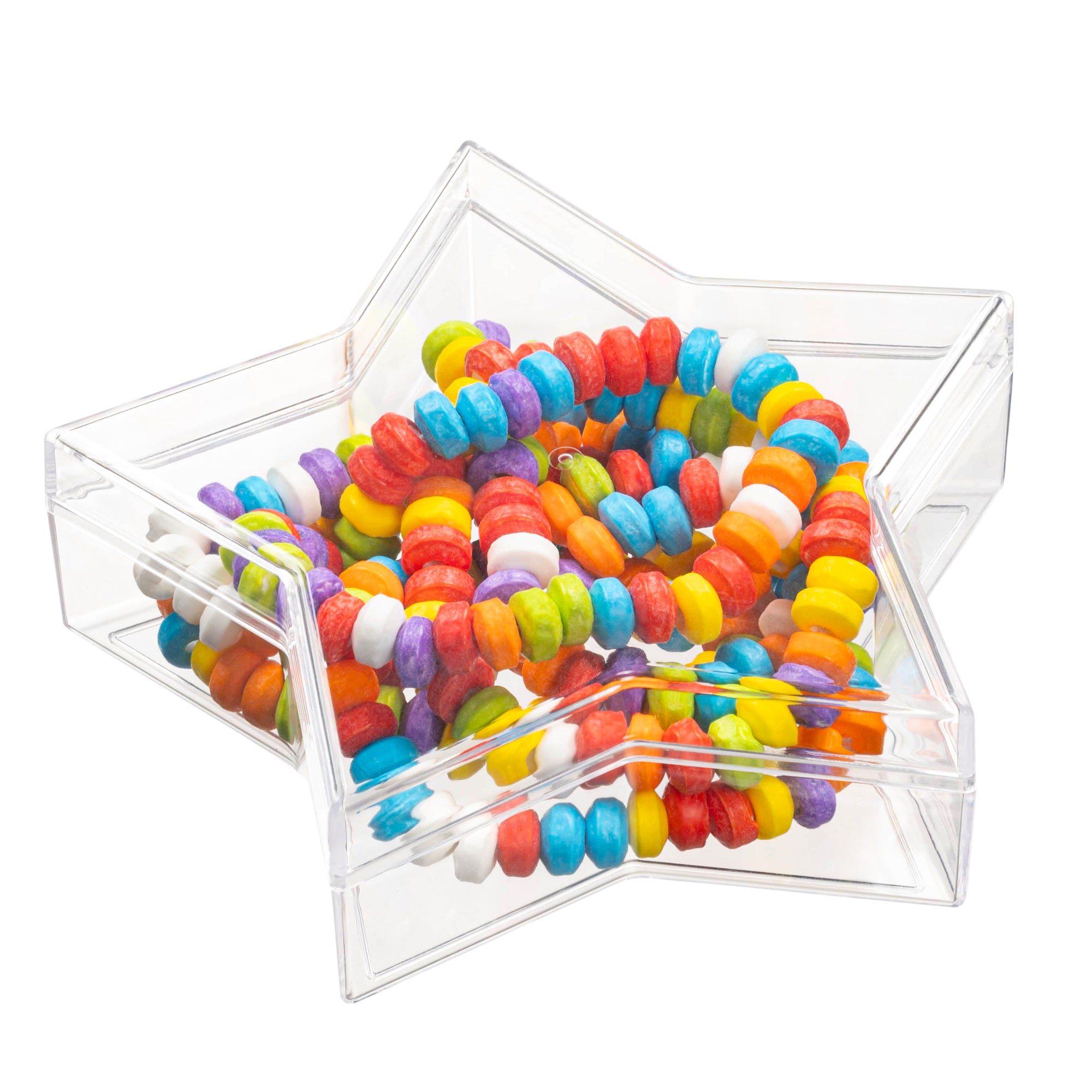 Star Shaped Clear Acrylic Boxes