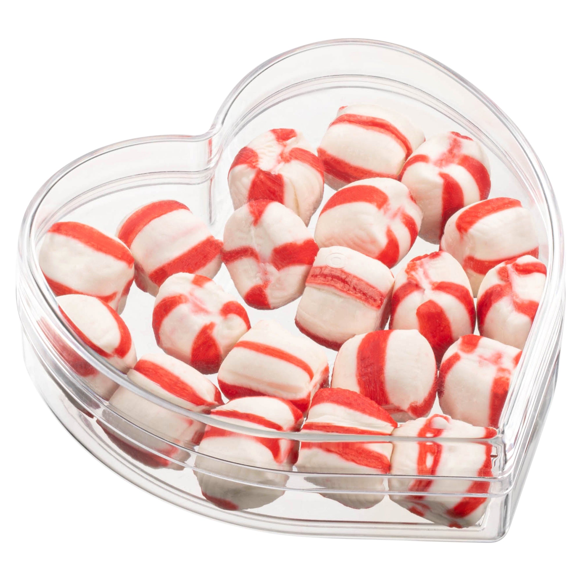 Heart Shaped Clear Acrylic Boxes