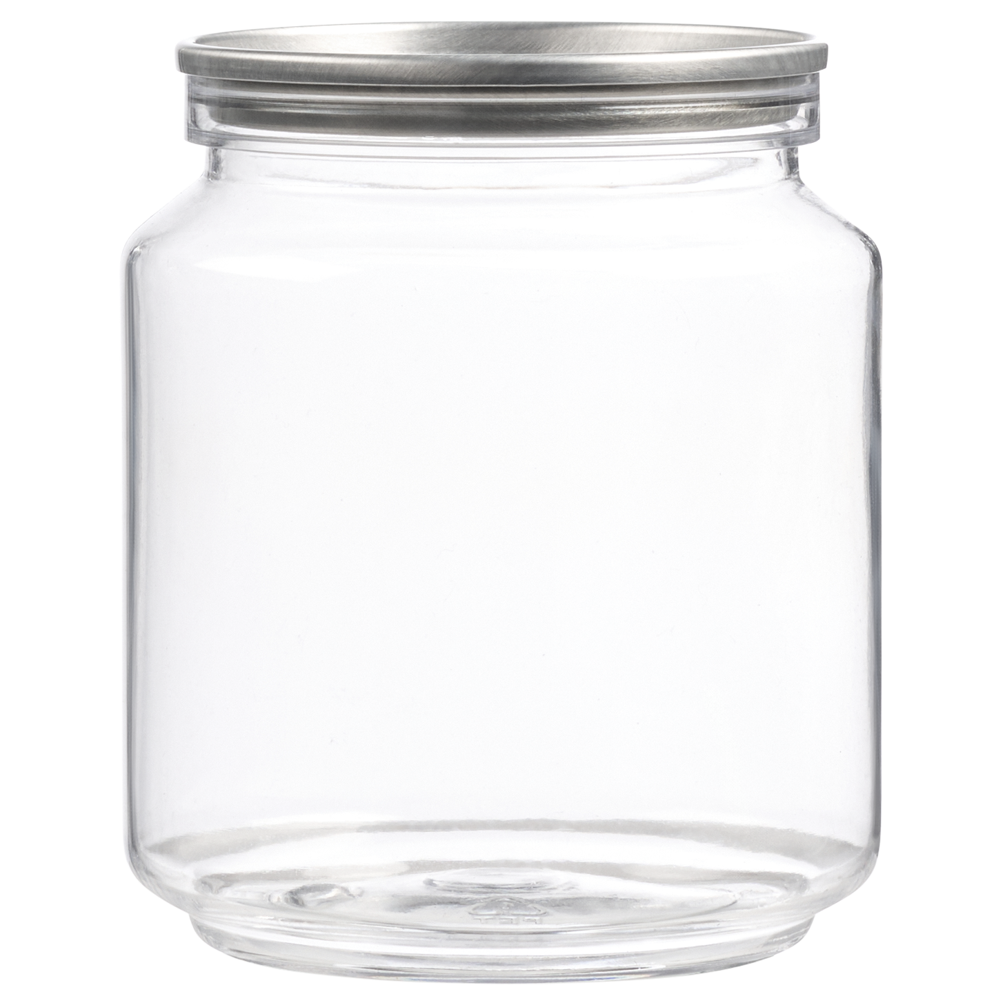 6 OZ Clear Skinny PET Cans With Lid of Your Choice