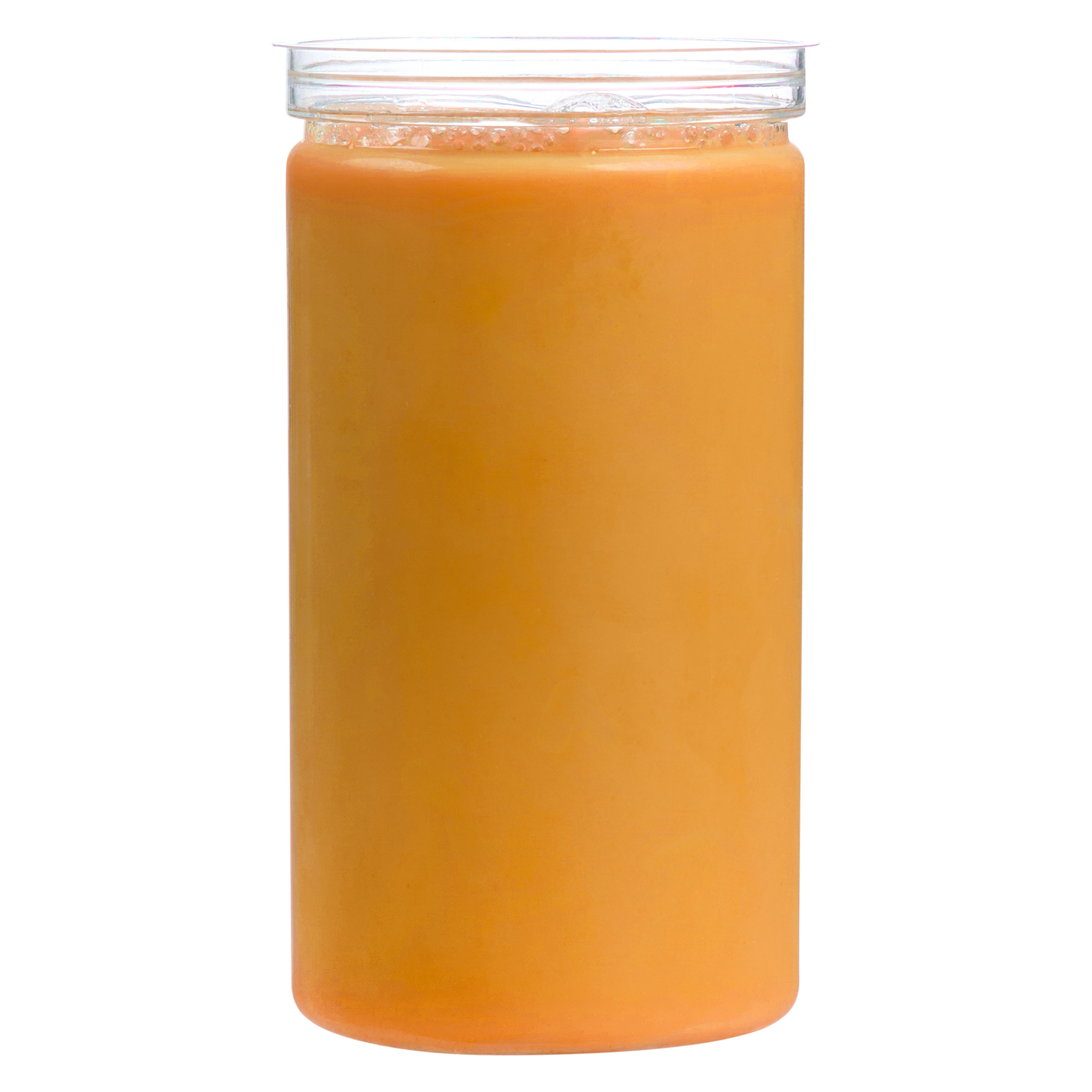 6 OZ Clear PET Can With Lid of Your Choice