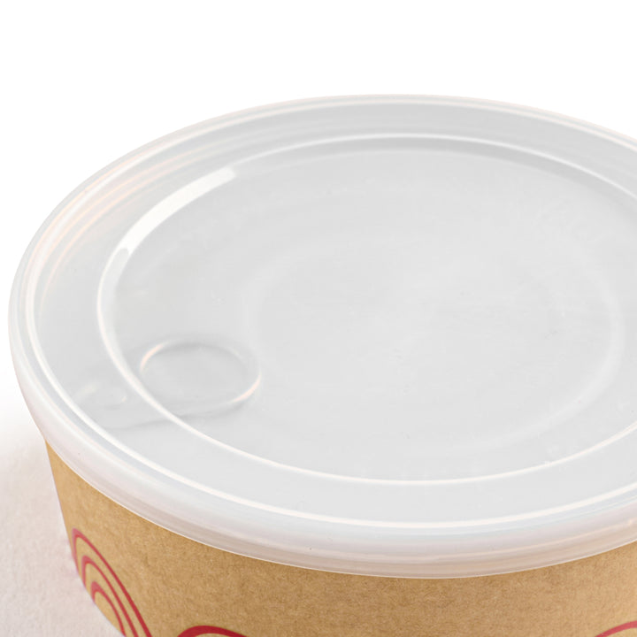 Plastic Lid (Clear) (100 pack)