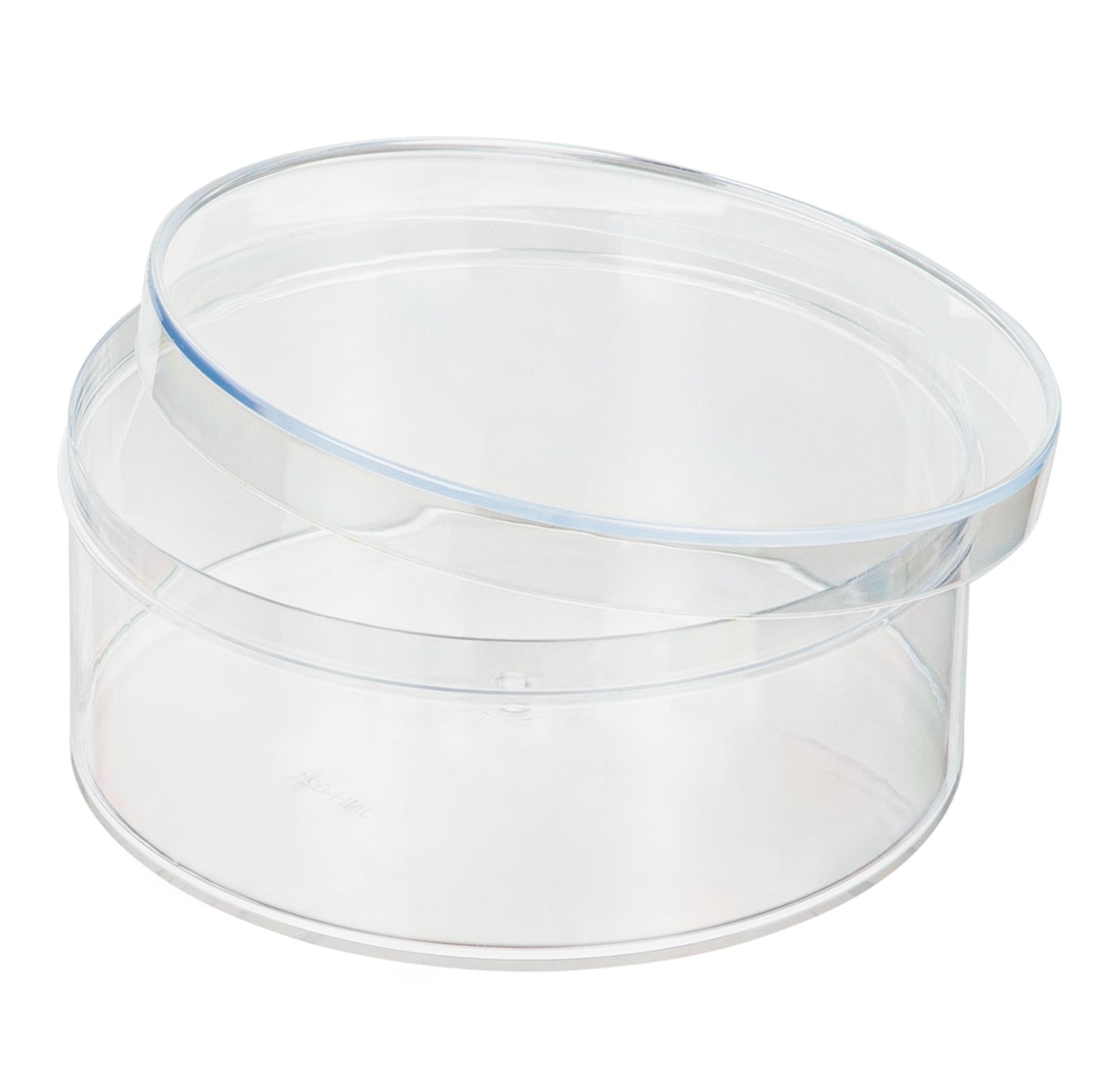 Clear Acrylic Boxes Round 4.75"X2.1" 8 Pack