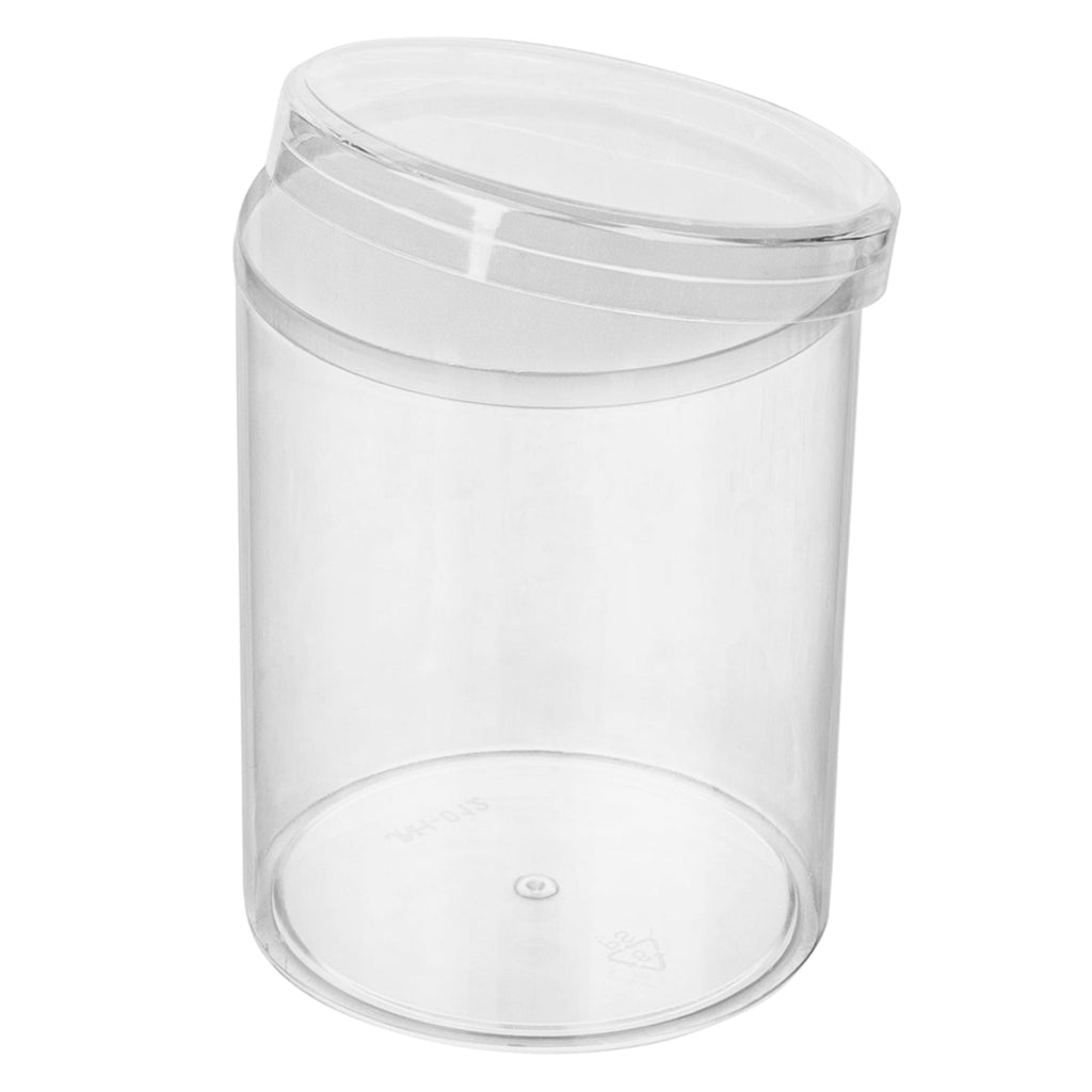 Clear Acrylic Boxes Round 2.75"X3.75" 12 Pack