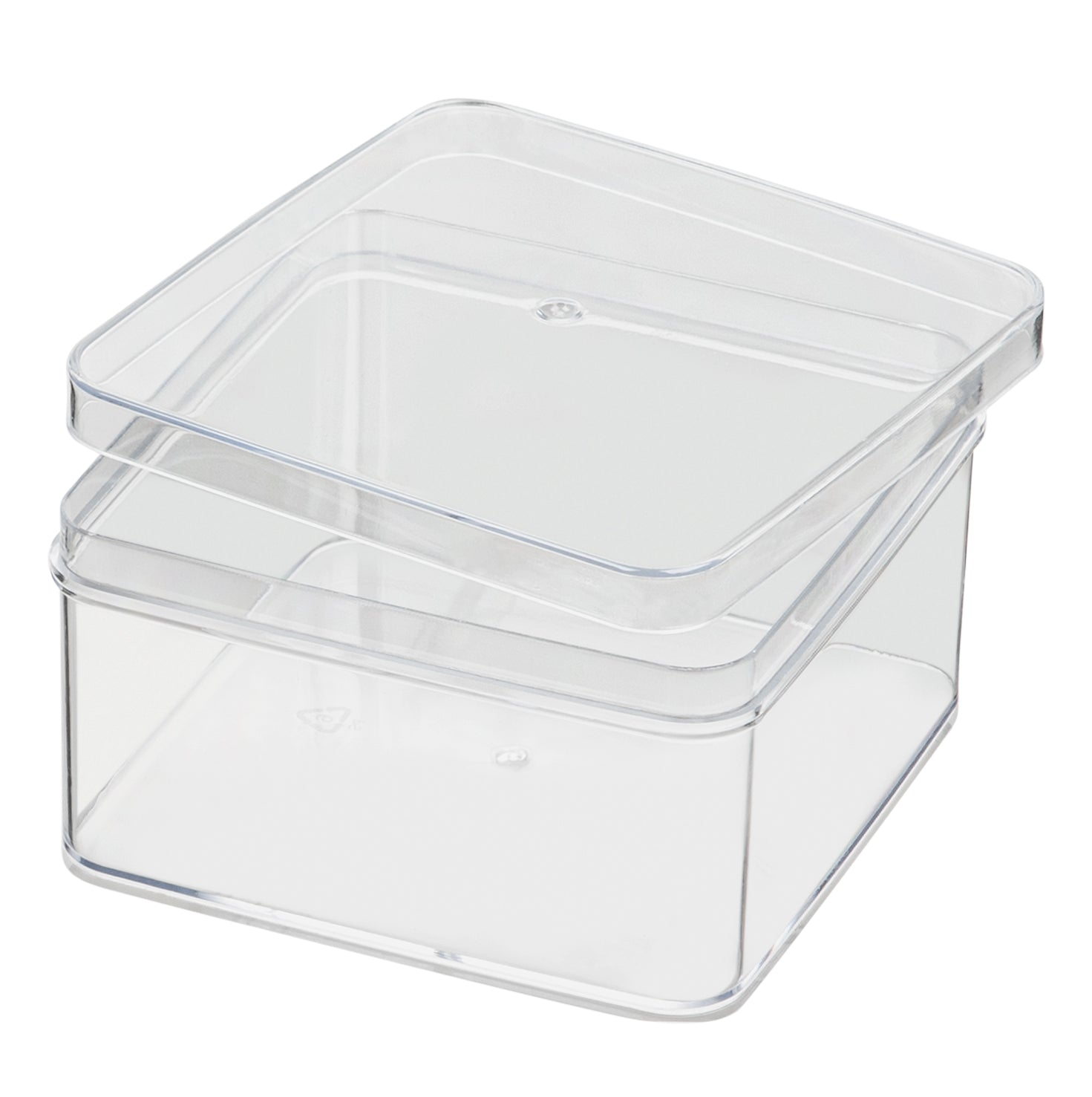Clear Acrylic Boxes 3.75"X3.75"X2.5" 8 Pack