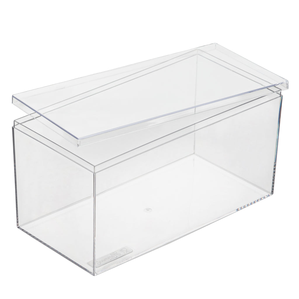 Clear Acrylic Boxes 8"X4"X4" 3 Pack