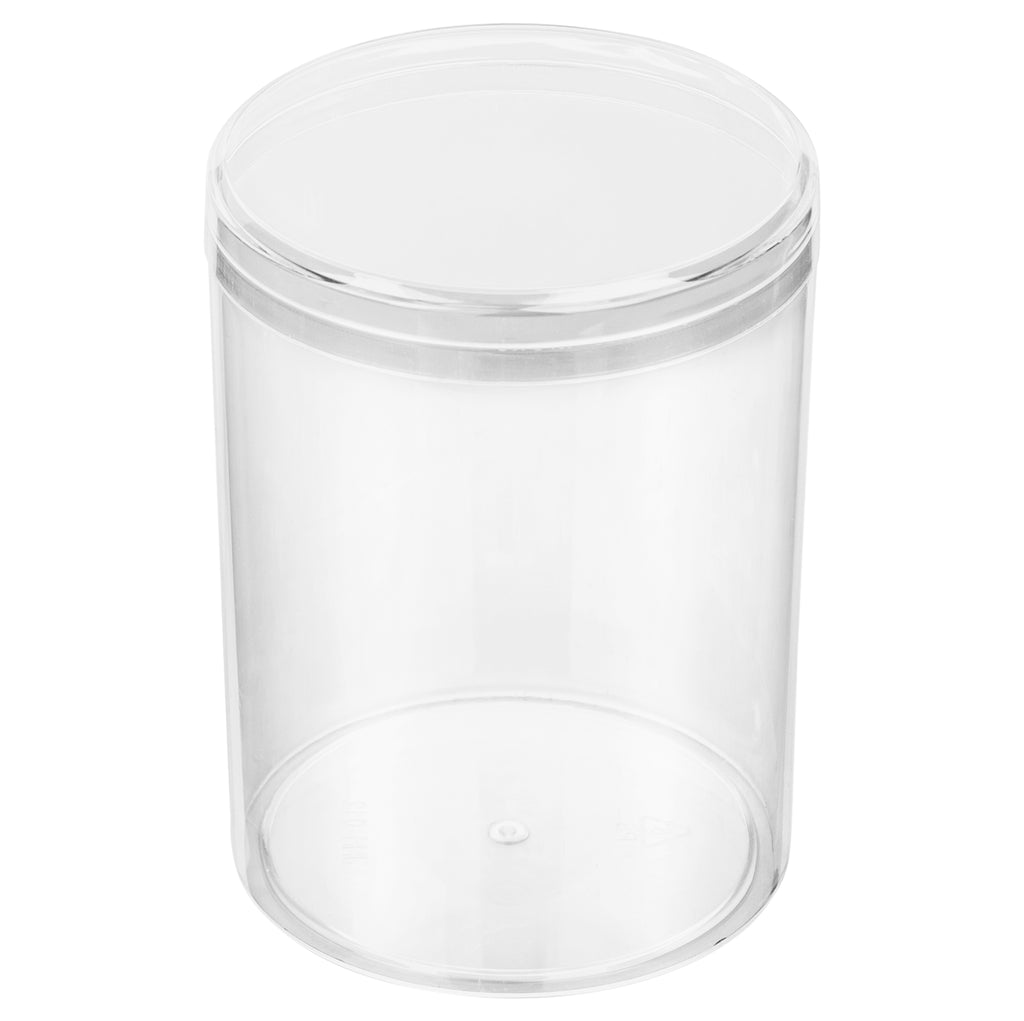 Clear Acrylic Boxes Round 2.75"X3.75" 12 Pack