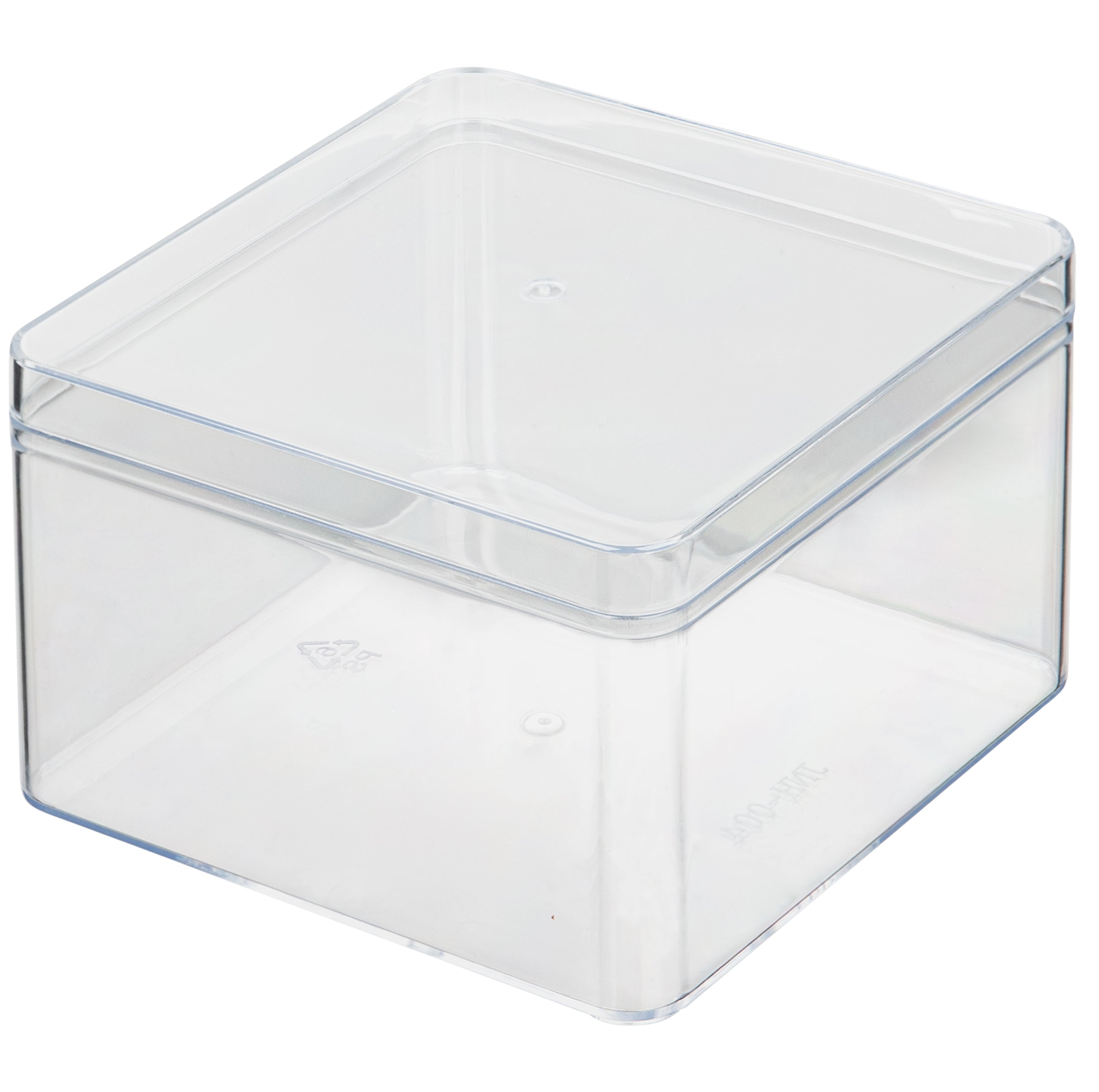 Clear Acrylic Boxes 3.75"X3.75"X2.5" 8 Pack