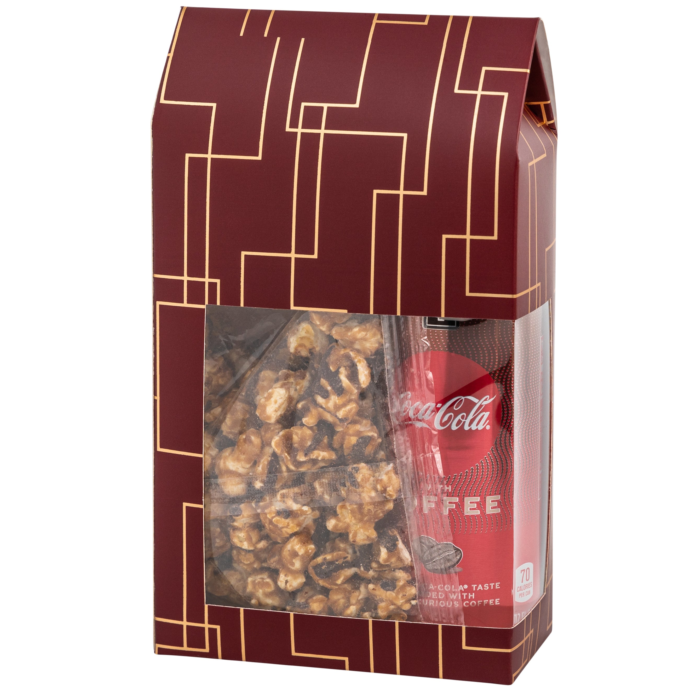 Red Gift Boxes 8 Pack Tall Paper Boxes With Window 9X5X2.5"