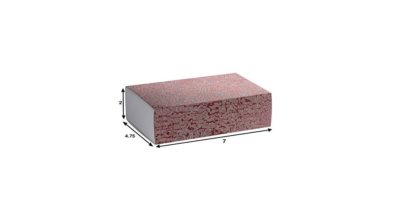 Pink Sleeve Diy Sliding Kraft Paper Box 6 Pack 7 X 4.75 X 2
