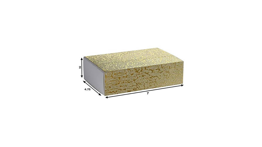 Gold Sleeve Diy Sliding Kraft Paper Box 6 Pack 7 X 4.75 X 2