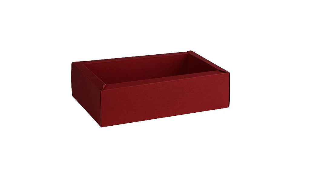 Clear Sleeve Sliding Red Gift Box 6 Pack 7 X 4.75 X 2