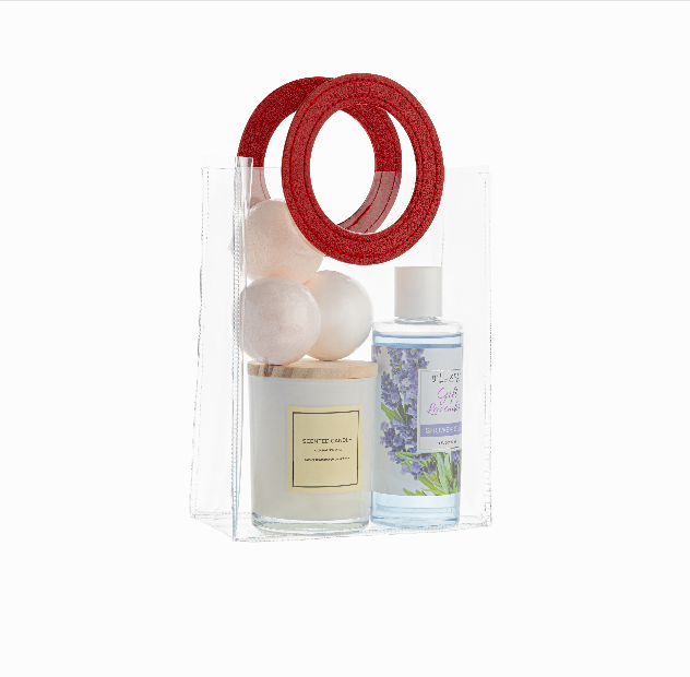 transparent gift bag 6x7.5x3 Inches